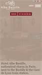 Mobile Screenshot of hotelalbebastille.com